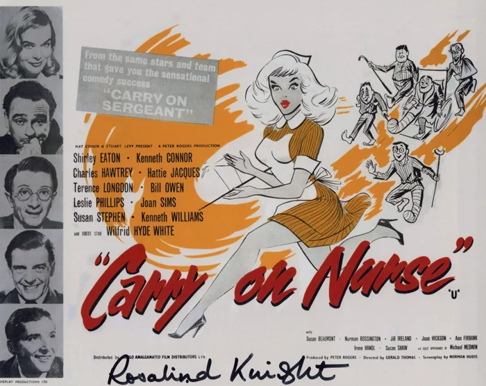 Rosalind Knight autograph