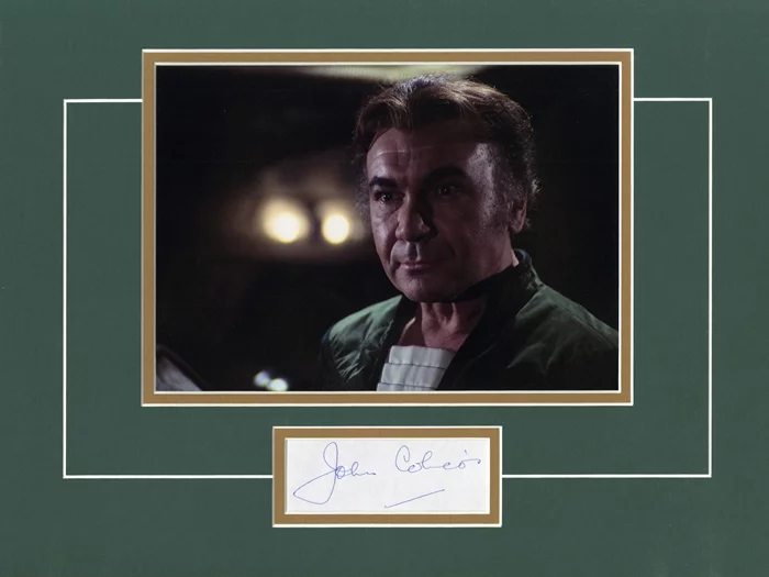 John Colicos autograph