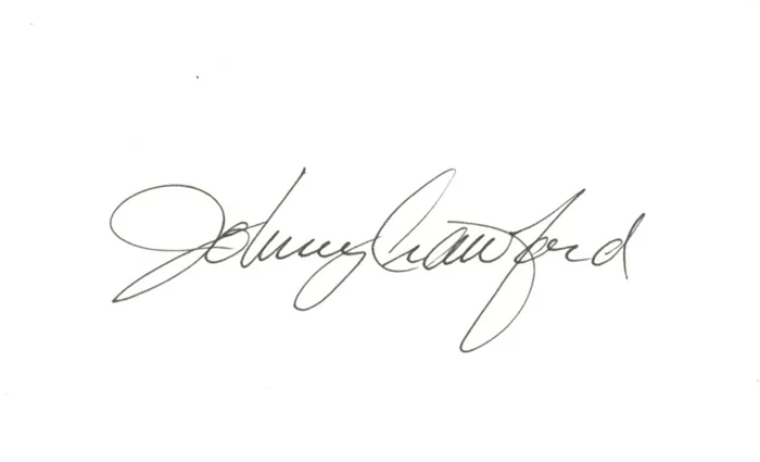 Johnny Crawford autograph