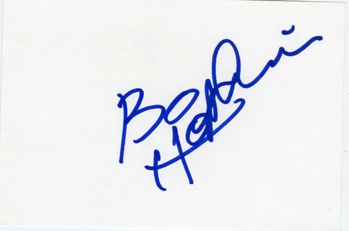 Bo Hopkins autograph