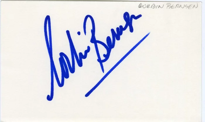 Corbin Bernsen autograph
