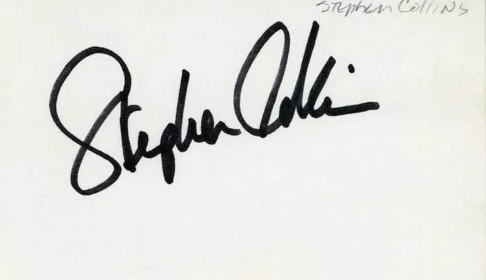 Stephen Collins autograph