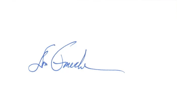 Don Ameche autograph