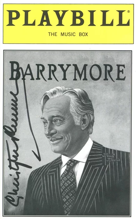 Christopher Plummer autograph