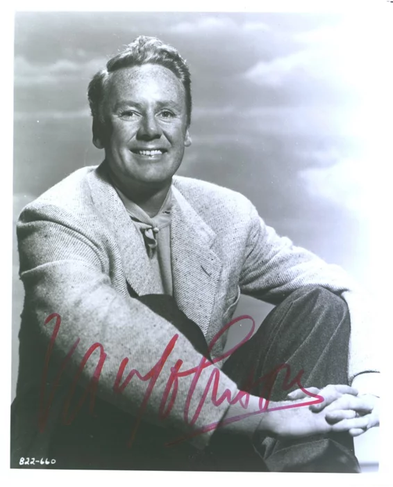 Van Johnson autograph