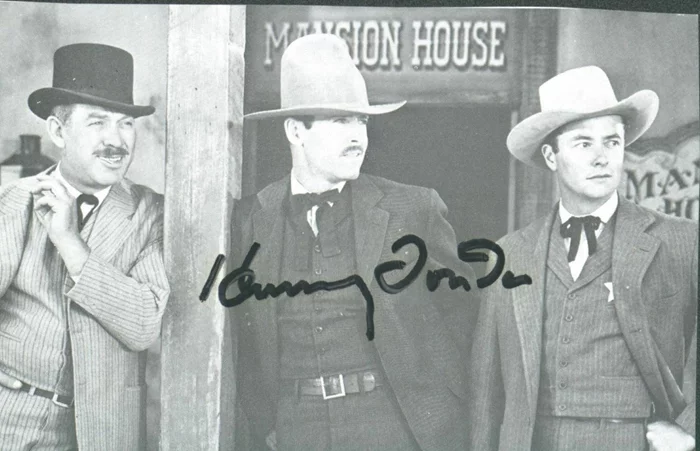Henry Fonda autograph