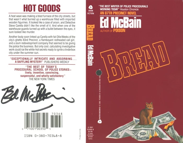 Ed McBain autograph