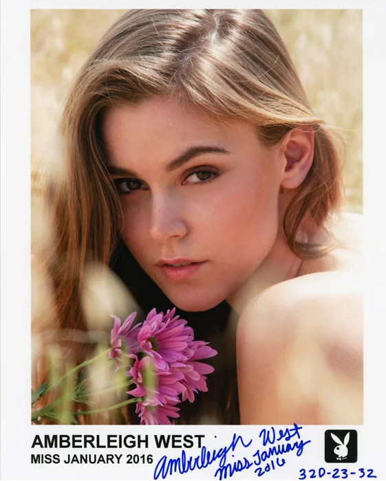 Amberleigh West autograph