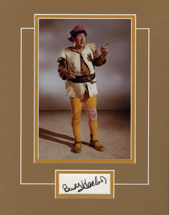 Buddy Hackett autograph