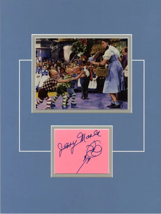 Jerry Maren autograph