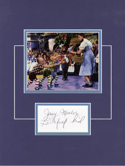 Jerry Maren autograph
