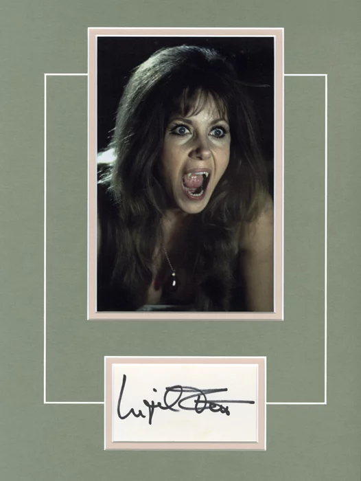 Ingrid Pitt autograph