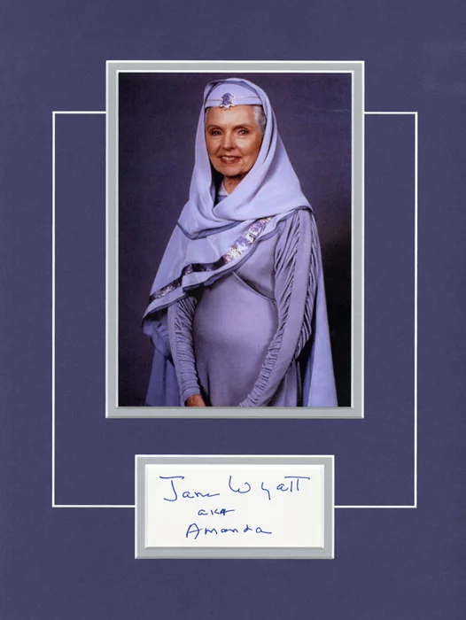 Jane Wyatt autograph