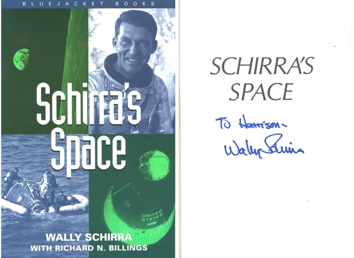Wally Schirra autograph