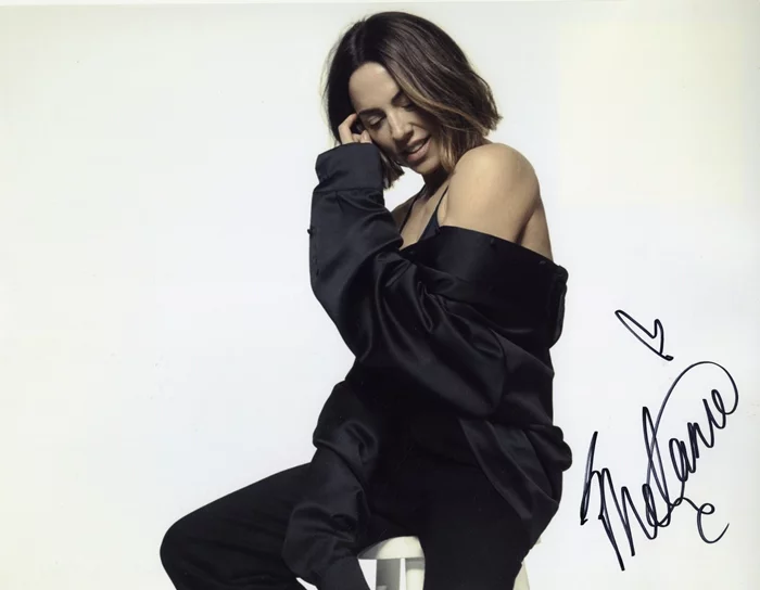 Mel C autograph