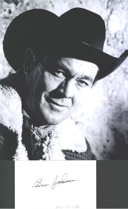 Ben Johnson autograph