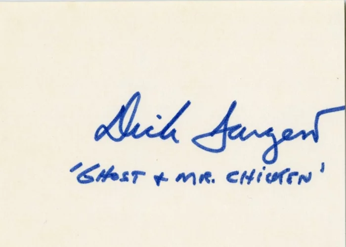Dick Sargent autograph