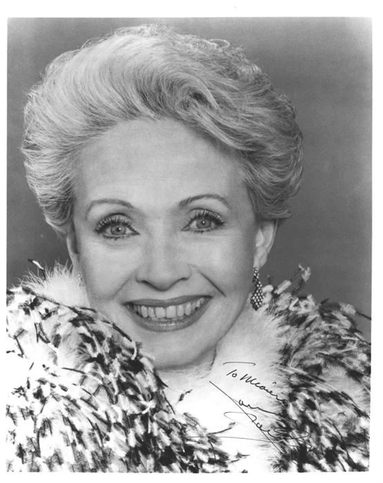 Jane Powell autograph