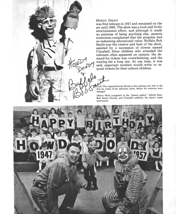 Buffalo Bob Smith autograph