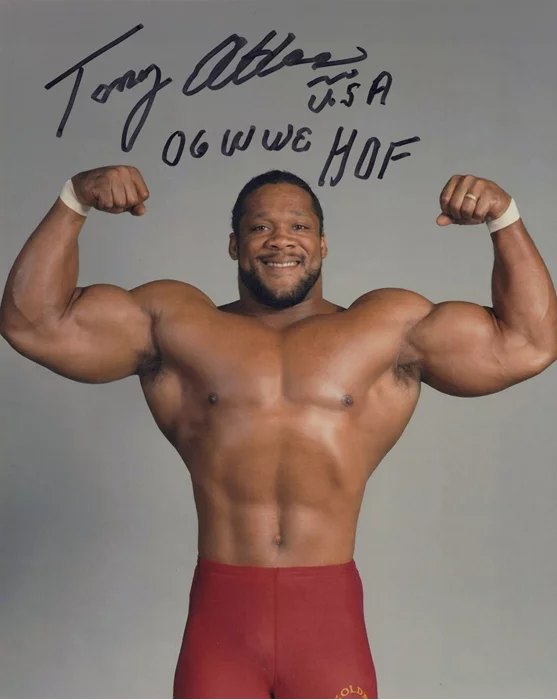 Tony Atlas autograph