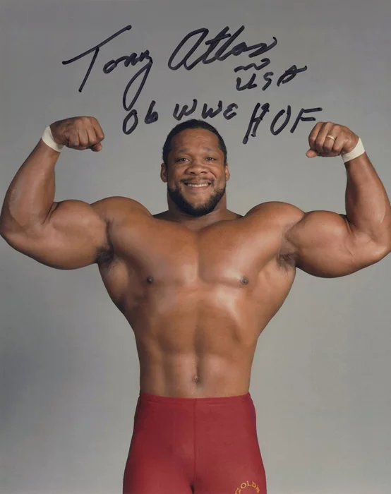 Tony Atlas autograph