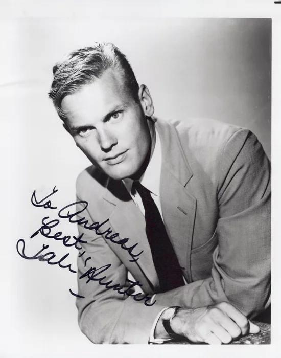 Tab Hunter autograph