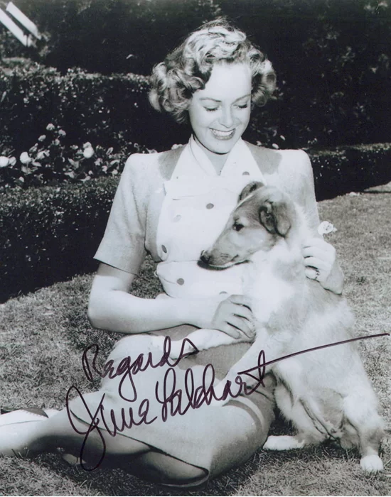 June Lockhart autograph
