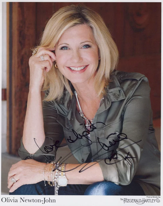 Olivia Newton-John autograph