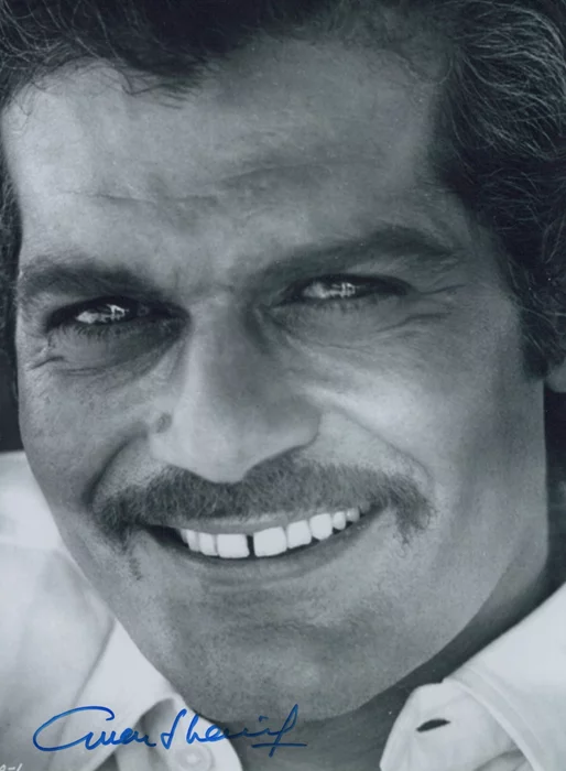 Omar Sharif autograph