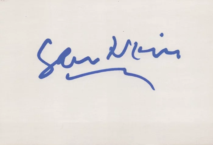 Sam Neill autograph