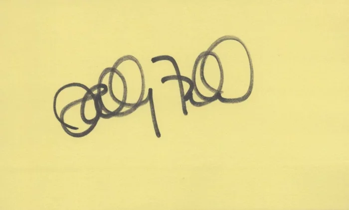 Sally Field autograph