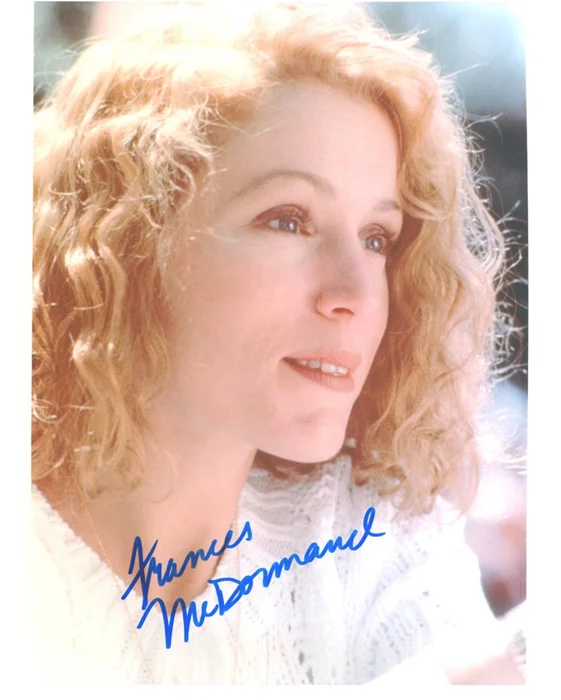 Frances McDormand autograph