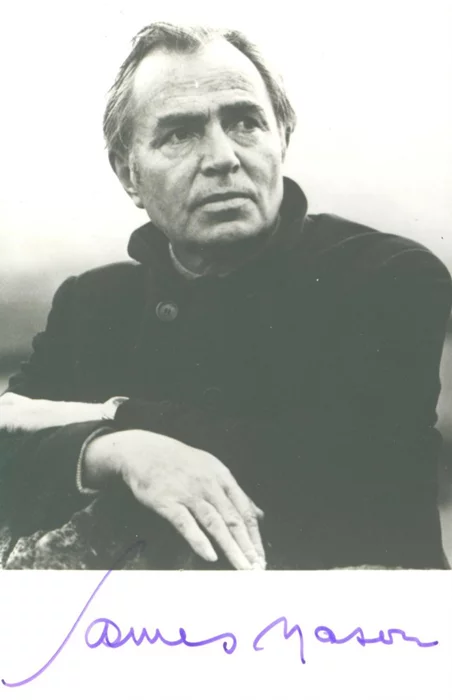 James Mason autograph