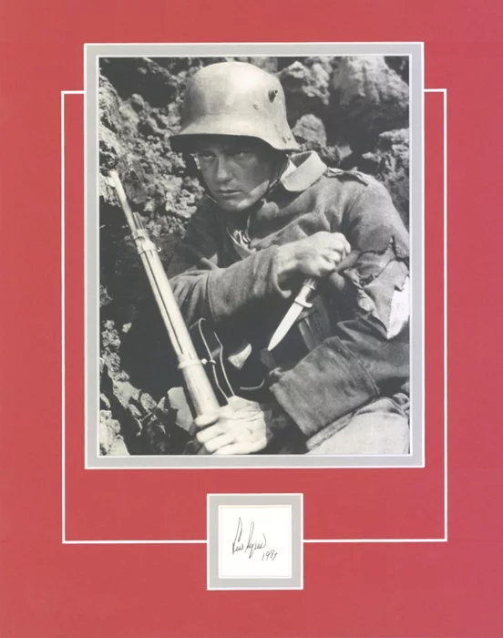 Lew Ayres autograph