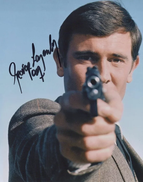 George Lazenby autograph