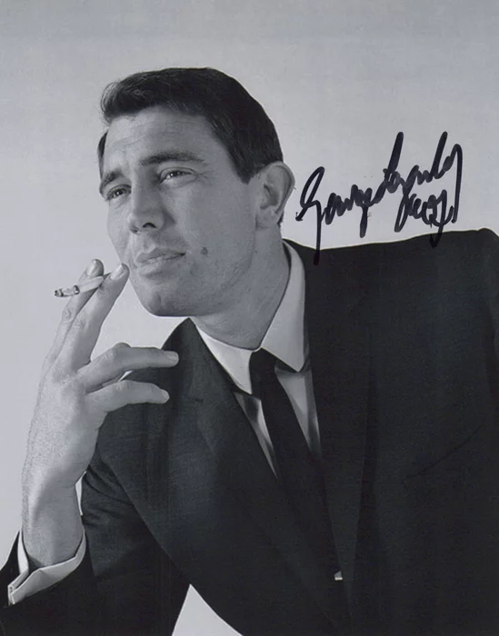 George Lazenby autograph