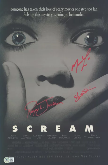 Scream autograph