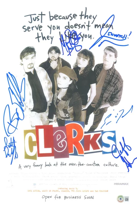 Clerks autograph