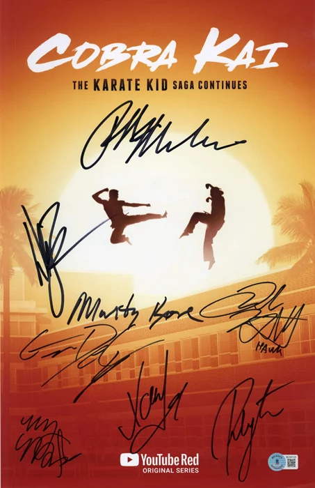 Cobra Kai autograph