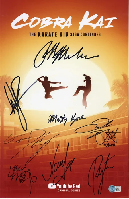 Cobra Kai autograph