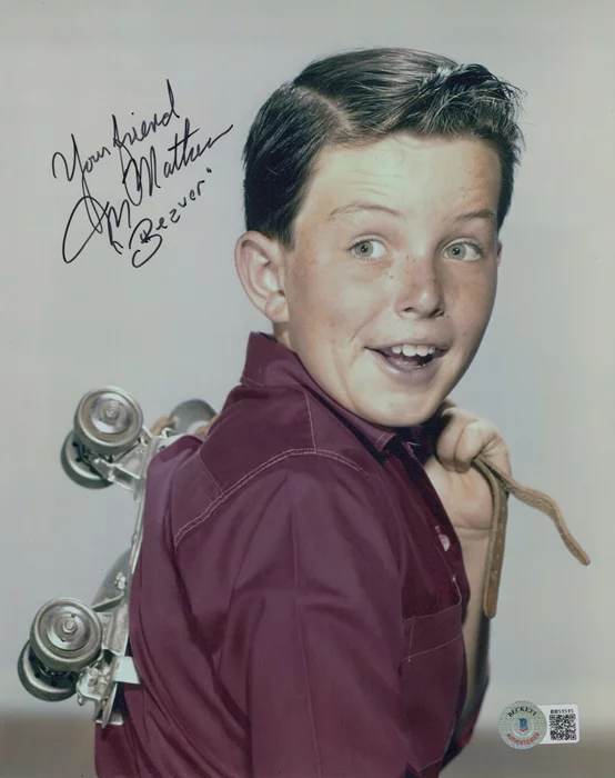 Jerry Mathers autograph
