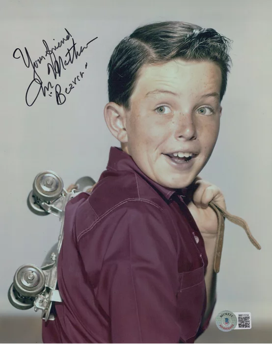 Jerry Mathers autograph