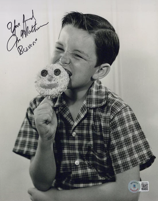 Jerry Mathers autograph