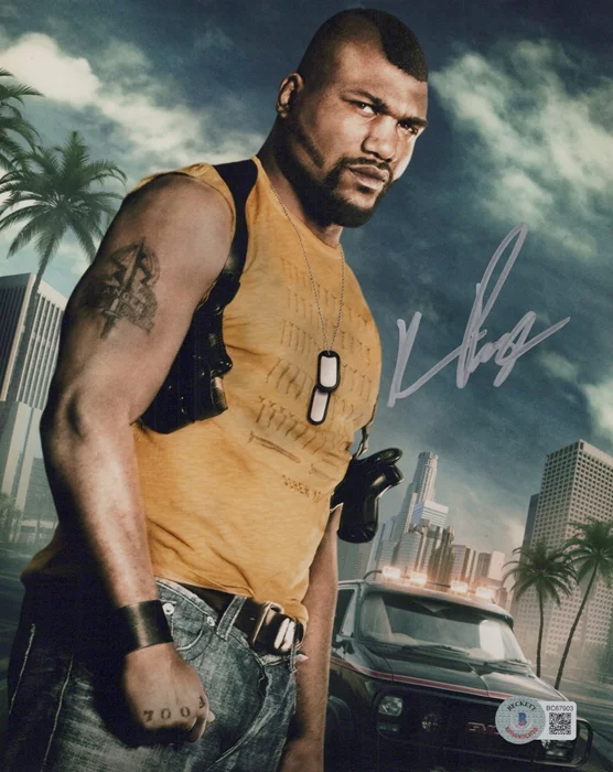 Quinton Jackson autograph