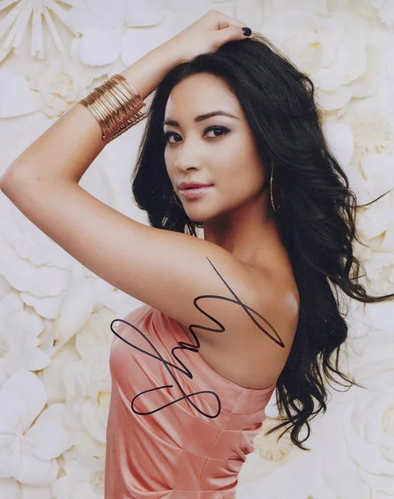 Shay Mitchell autograph