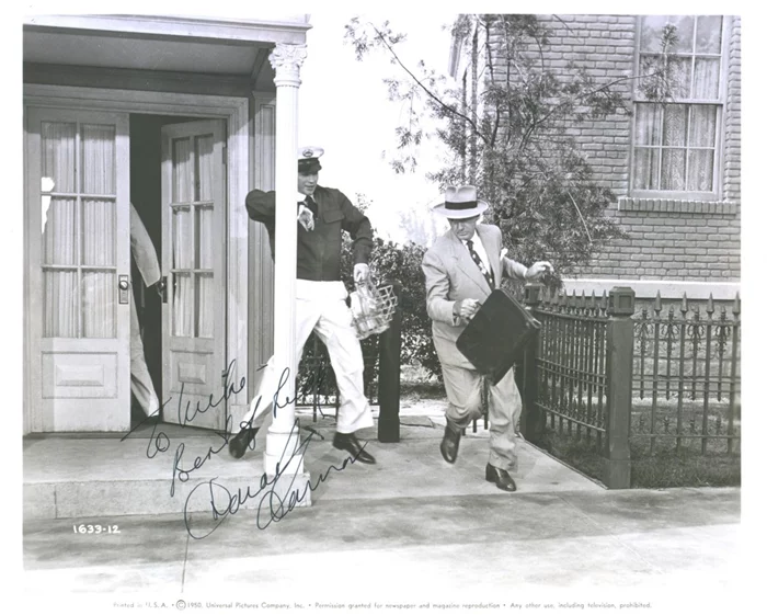 Donald O'Connor autograph