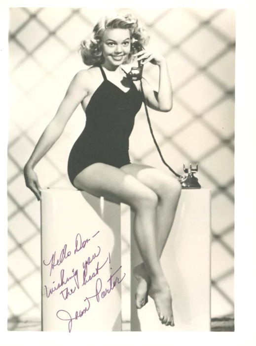 Jean Porter autograph