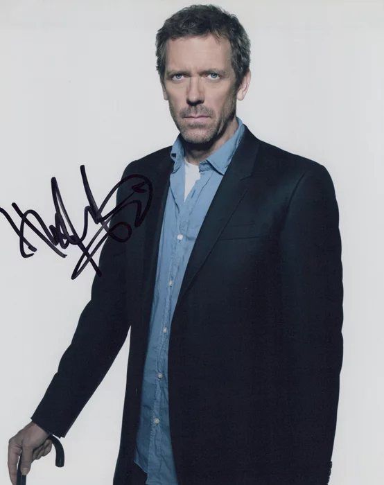 Hugh Laurie autograph