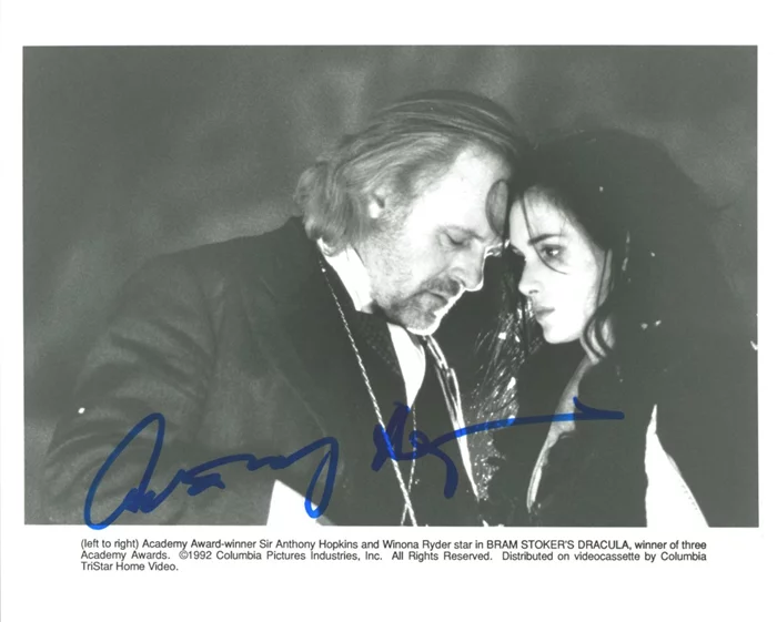 Anthony Hopkins autograph
