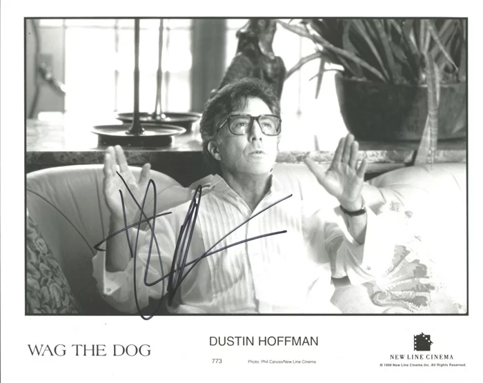 Dustin Hoffman autograph